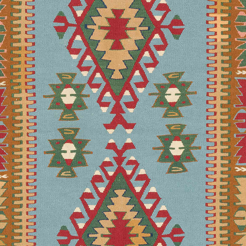 Nueva Alfombra Turca Kilim - 130 cm x 250 cm - K0080440