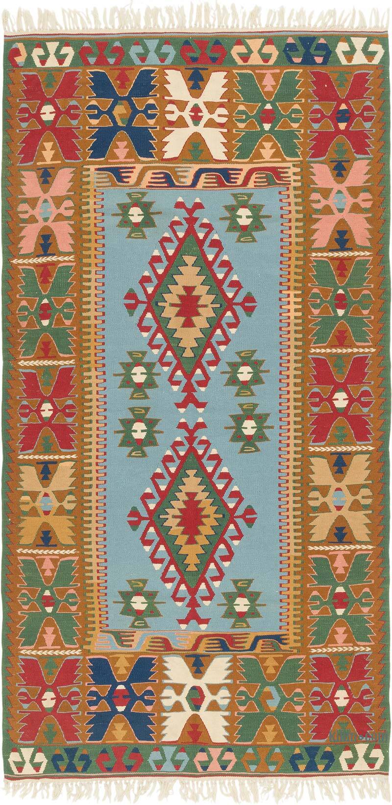 Nueva Alfombra Turca Kilim - 130 cm x 250 cm - K0080440