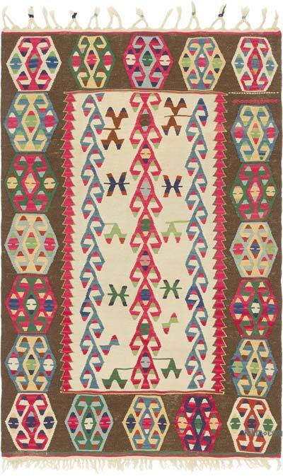 Yeni Kök Boya El Dokuma Kilim - 120 cm x 187 cm