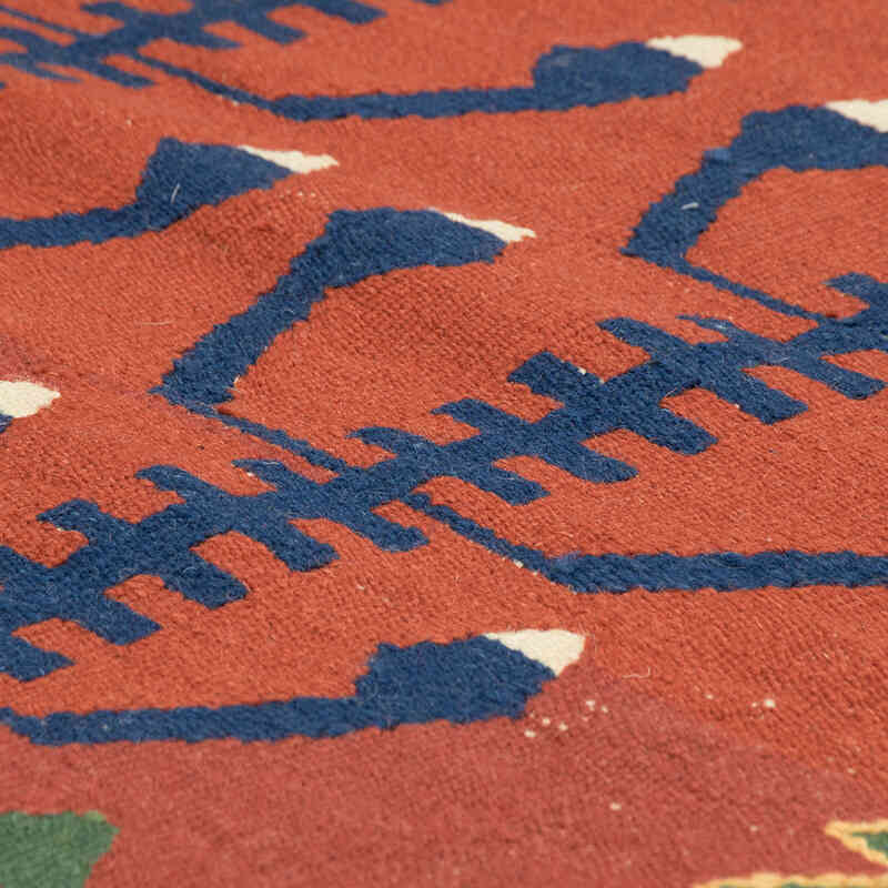 Yeni Kök Boya El Dokuma Kilim - 117 cm x 178 cm - K0080443