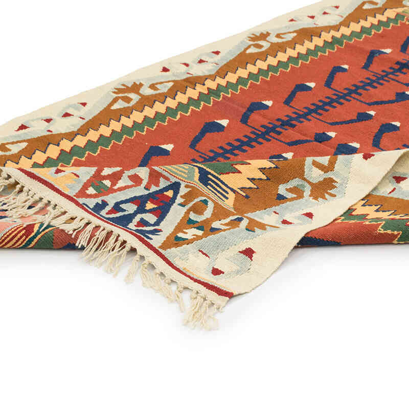 Yeni Kök Boya El Dokuma Kilim - 117 cm x 178 cm - K0080443