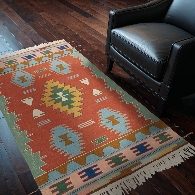 Yeni El Dokuma Türk Kilimi - 117 cm x 178 cm - K0080444