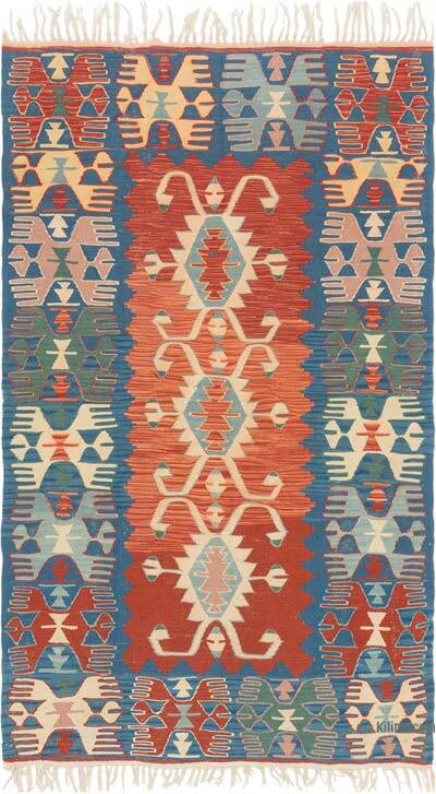 Nueva Alfombra Turca Kilim - 118 cm x 196 cm