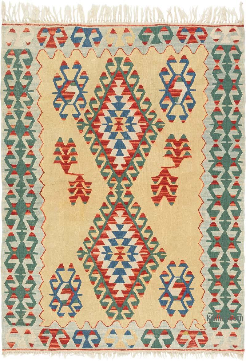 Nueva Alfombra Turca Kilim - 121 cm x 167 cm - K0080447