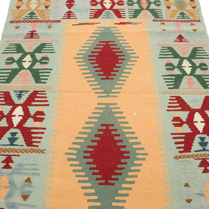 Yeni Kök Boya El Dokuma Kilim - 112 cm x 167 cm - K0080448