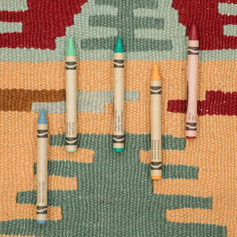 Yeni Kök Boya El Dokuma Kilim - 112 cm x 167 cm - K0080448