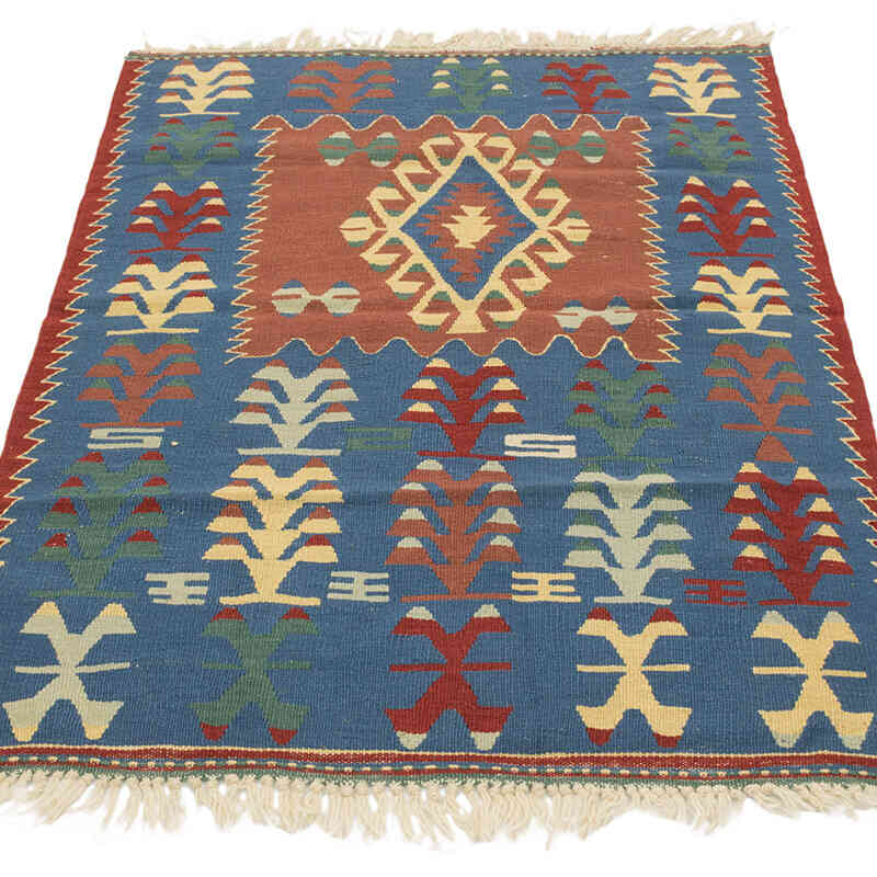 Nueva Alfombra Turca Kilim - 95 cm x 125 cm - K0080450