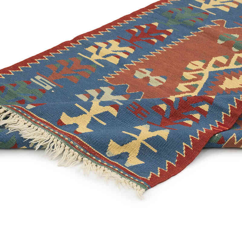 Nueva Alfombra Turca Kilim - 95 cm x 125 cm - K0080450