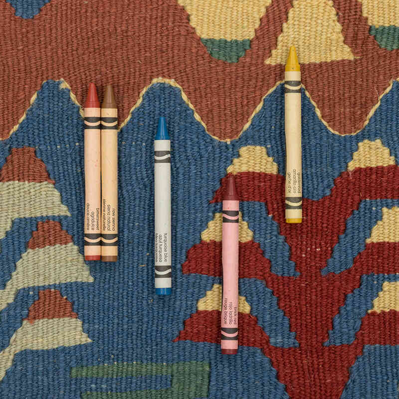 Nueva Alfombra Turca Kilim - 95 cm x 125 cm - K0080450