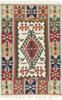 Yeni El Dokuma Türk Kilimi - 115 cm x 168 cm