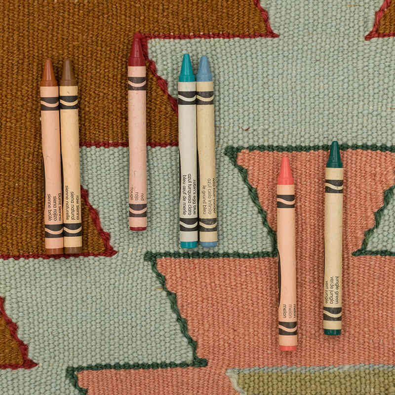 Yeni Kök Boya El Dokuma Kilim - 119 cm x 174 cm - K0080457