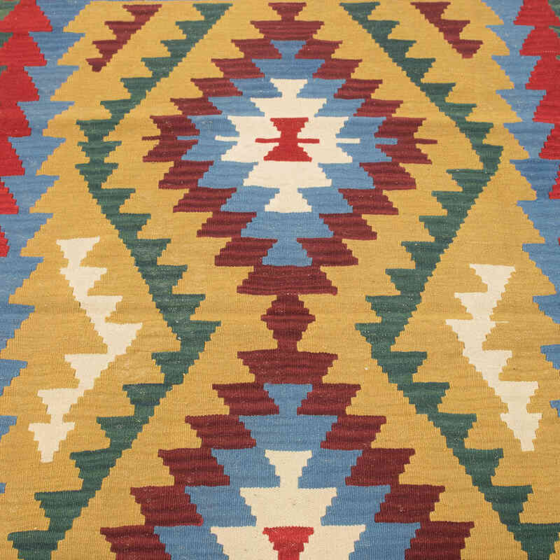 Nueva Alfombra Turca Kilim - 114 cm x 166 cm - K0080458
