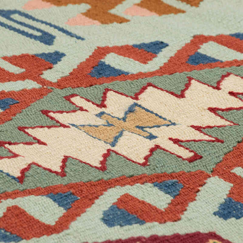 New Handwoven Turkish Kilim Rug - 3' 11" x 6' 1" (47" x 73") - K0080460