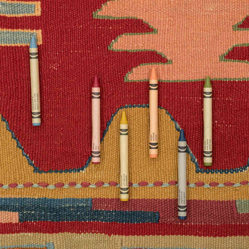 Nueva Alfombra Turca Kilim - 117 cm x 180 cm - K0080461
