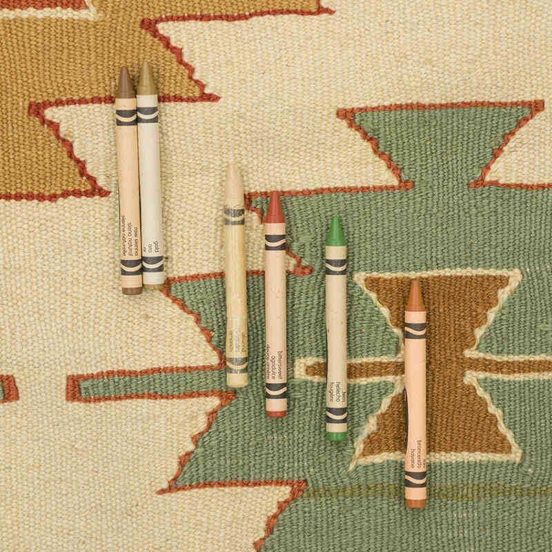 Nueva Alfombra Turca Kilim - 114 cm x 172 cm - K0080462
