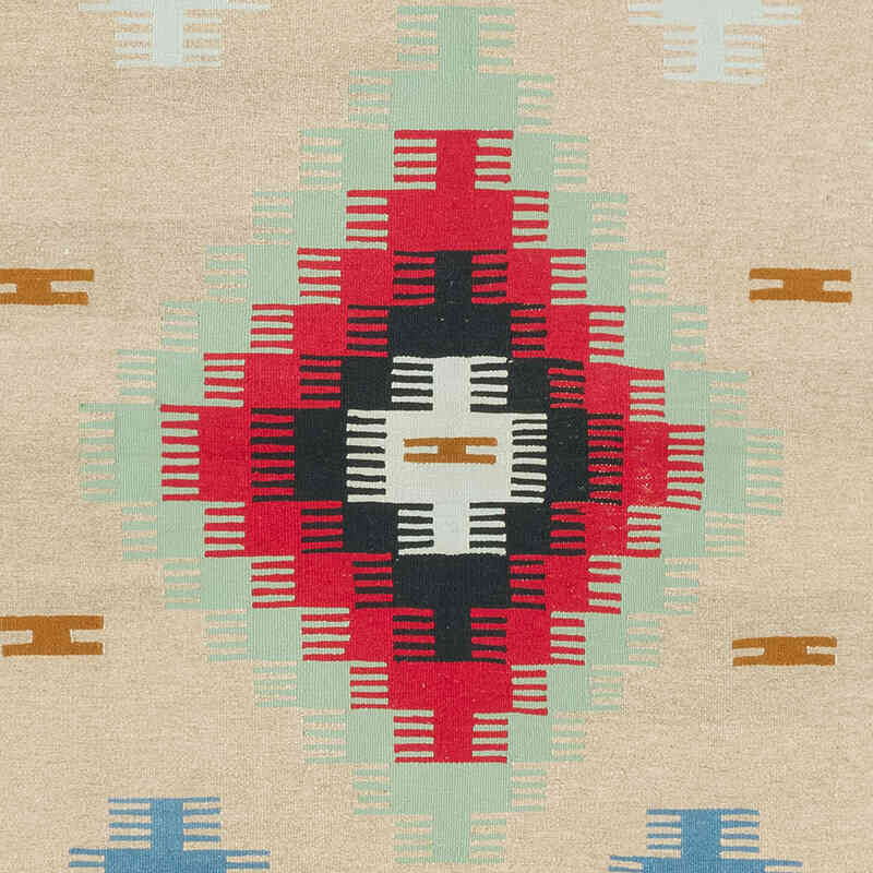 New Handwoven Turkish Kilim Rug - 3' 11" x 5' 10" (47" x 70") - K0080464