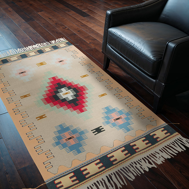 Yeni El Dokuma Türk Kilimi - 120 cm x 178 cm - K0080464