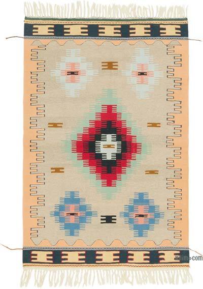 Yeni Kök Boya El Dokuma Kilim - 120 cm x 178 cm