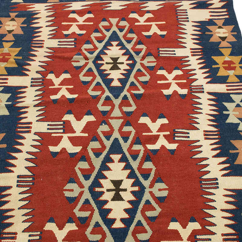 Nueva Alfombra Turca Kilim - 108 cm x 154 cm - K0080468