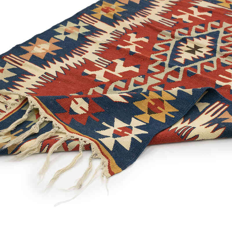 Nueva Alfombra Turca Kilim - 108 cm x 154 cm - K0080468