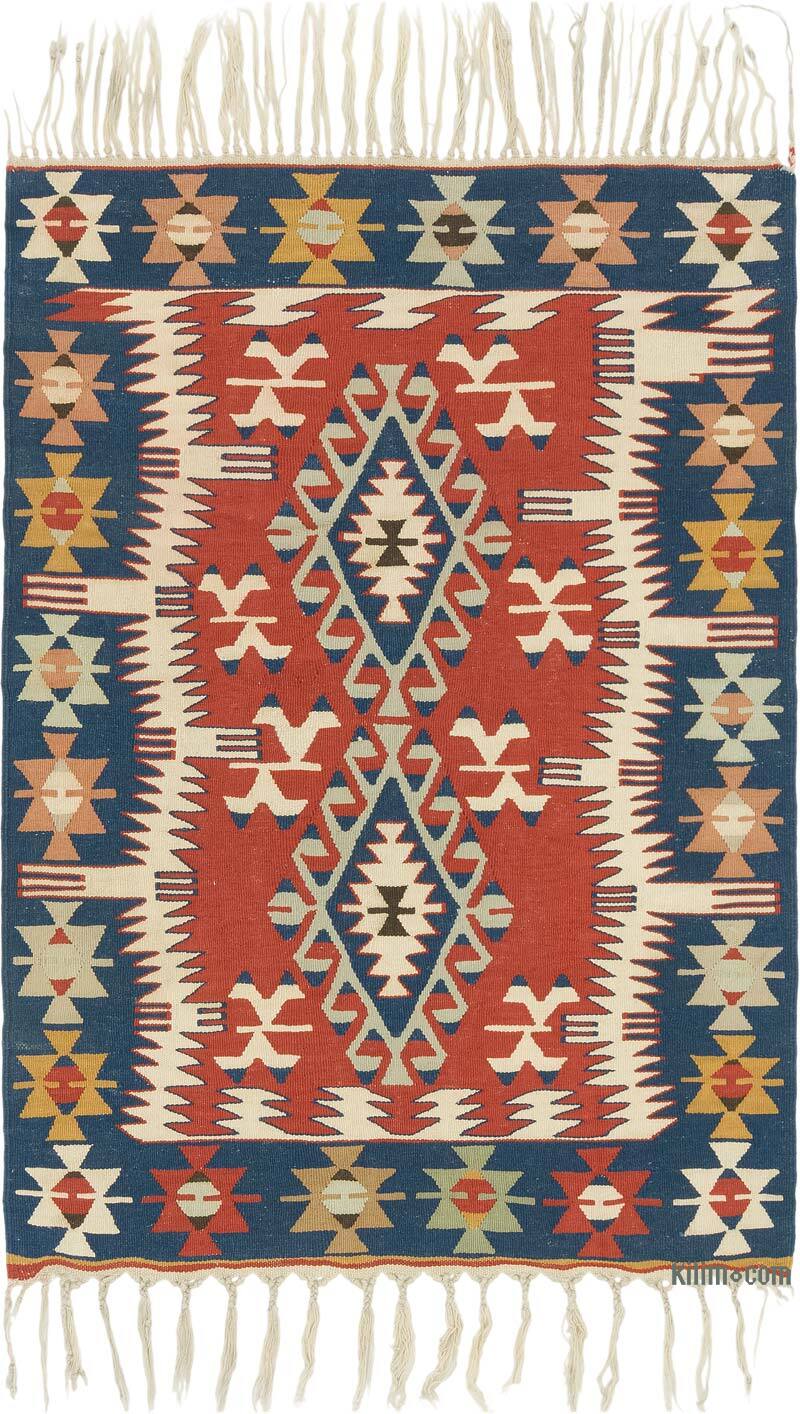 Nueva Alfombra Turca Kilim - 108 cm x 154 cm - K0080468