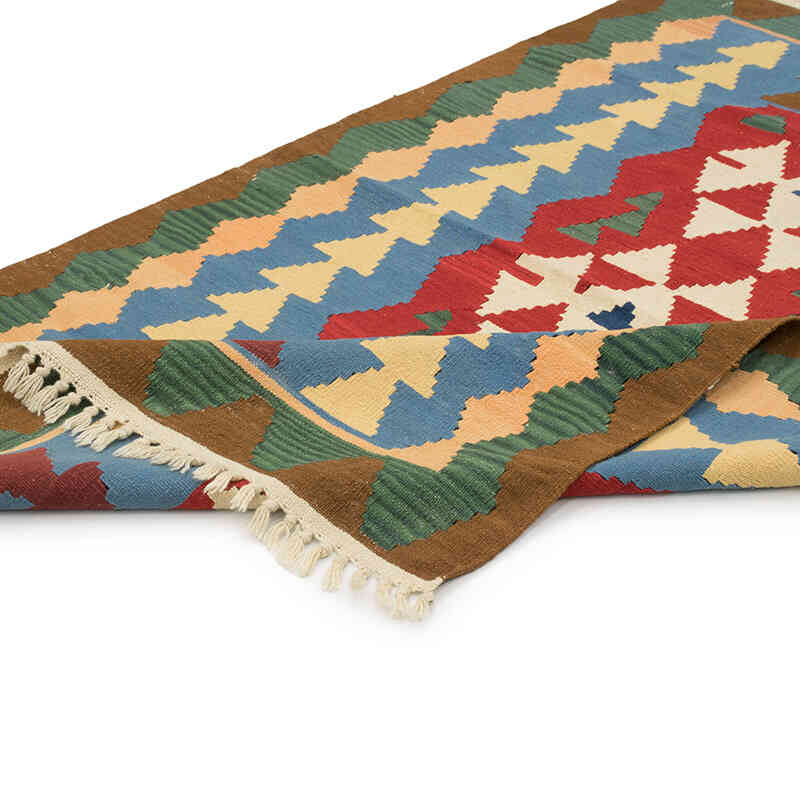 Nueva Alfombra Turca Kilim - 122 cm x 180 cm - K0080470