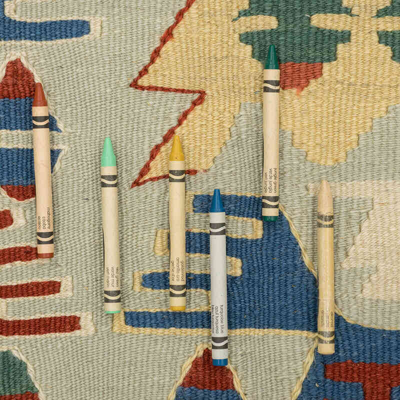 Nueva Alfombra Turca Kilim - 120 cm x 178 cm - K0080471