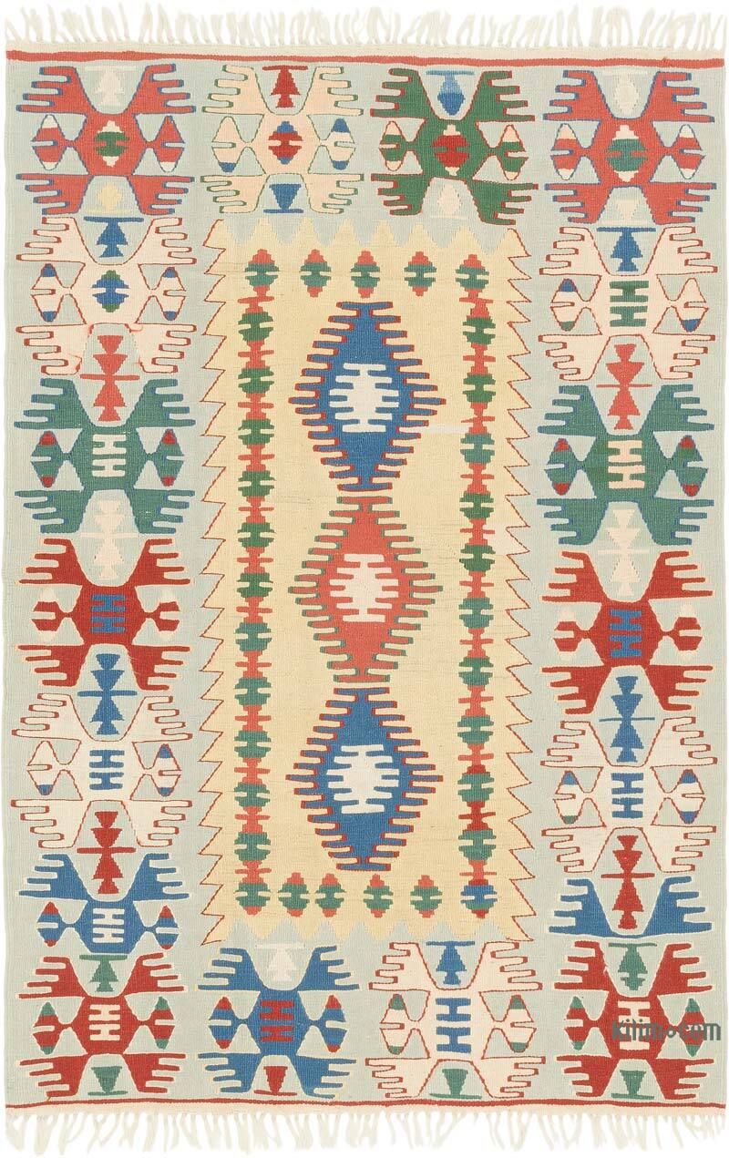 Nueva Alfombra Turca Kilim - 120 cm x 178 cm - K0080471