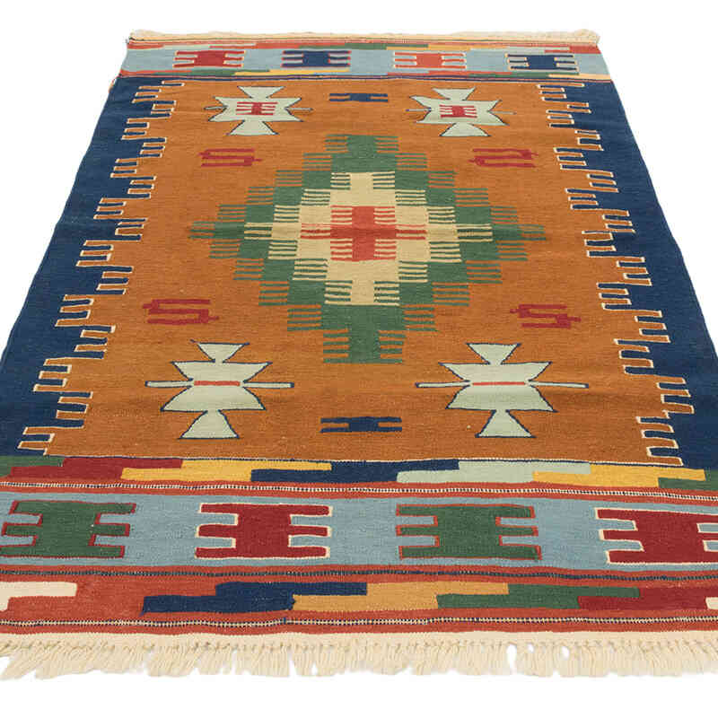Nueva Alfombra Turca Kilim - 112 cm x 170 cm - K0080472