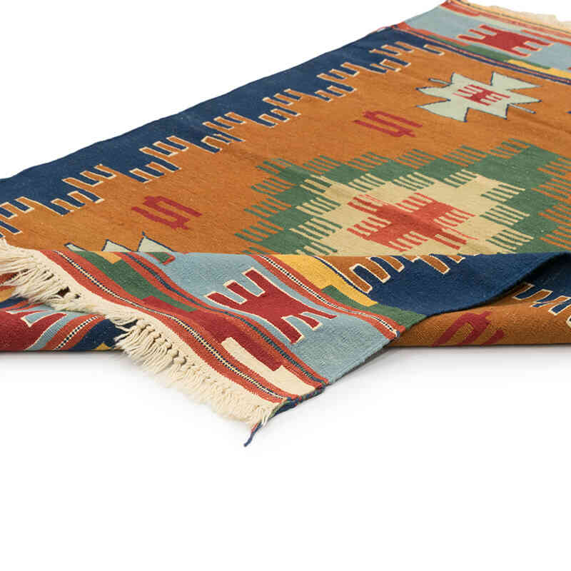Nueva Alfombra Turca Kilim - 112 cm x 170 cm - K0080472