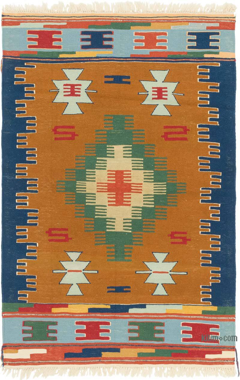 Nueva Alfombra Turca Kilim - 112 cm x 170 cm - K0080472