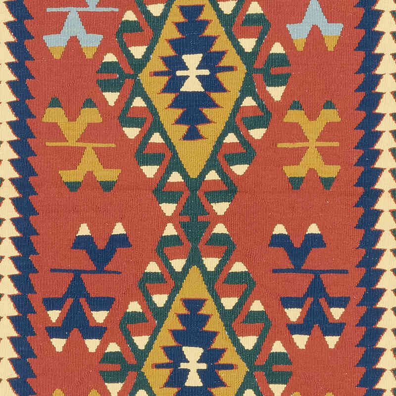 Nueva Alfombra Turca Kilim - 121 cm x 194 cm - K0080477