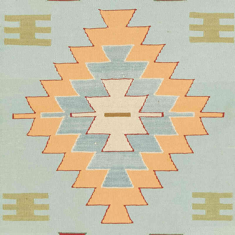 New Handwoven Turkish Kilim Rug - 3' 11" x 5' 9" (47" x 69") - K0080478