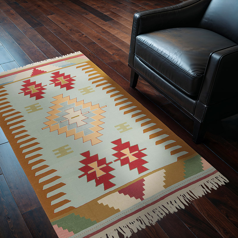 Yeni El Dokuma Türk Kilimi - 119 cm x 174 cm - K0080478