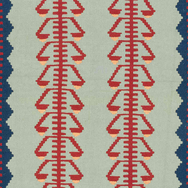 Yeni Kök Boya El Dokuma Kilim - 122 cm x 180 cm - K0080480