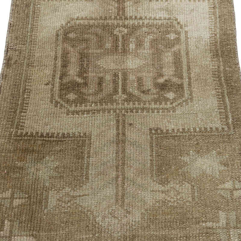 Alfombra Vintage Turca Anudada a Mano - 46 cm x 80 cm - K0080489