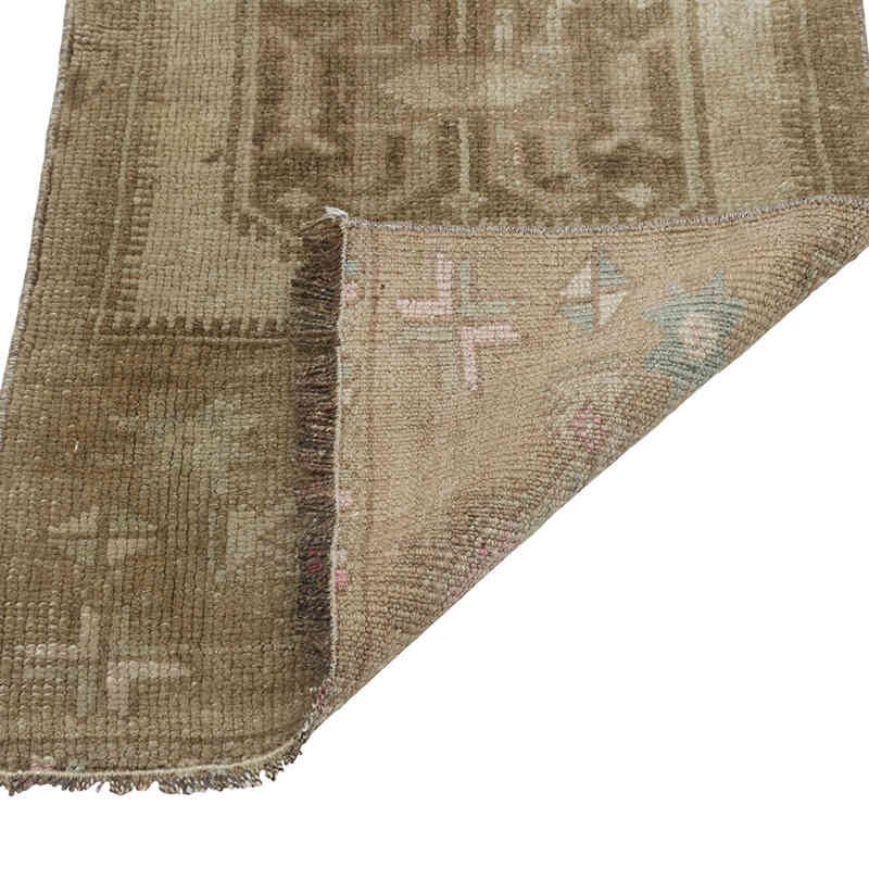 Alfombra Vintage Turca Anudada a Mano - 46 cm x 80 cm - K0080489