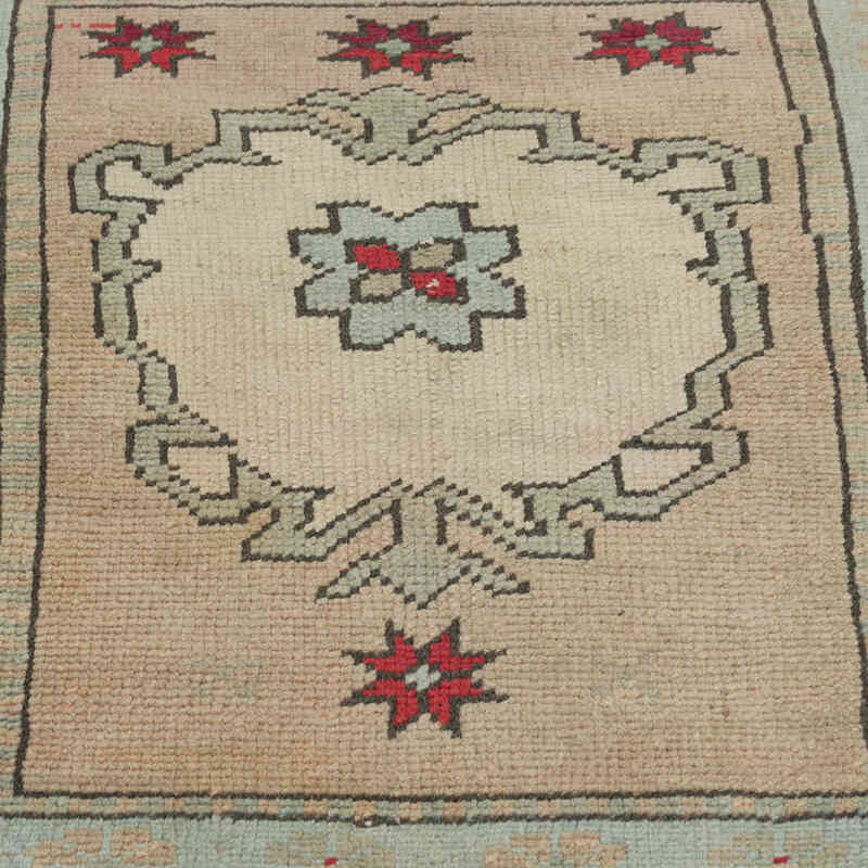 Vintage Turkish Hand-Knotted Rug - 1' 10" x 1' 11" (22" x 23") - K0080491
