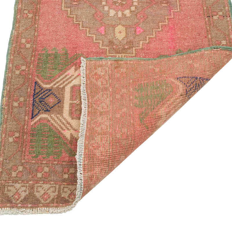 Vintage Turkish Hand-Knotted Rug - 1' 10" x 3' 6" (22" x 42") - K0080497