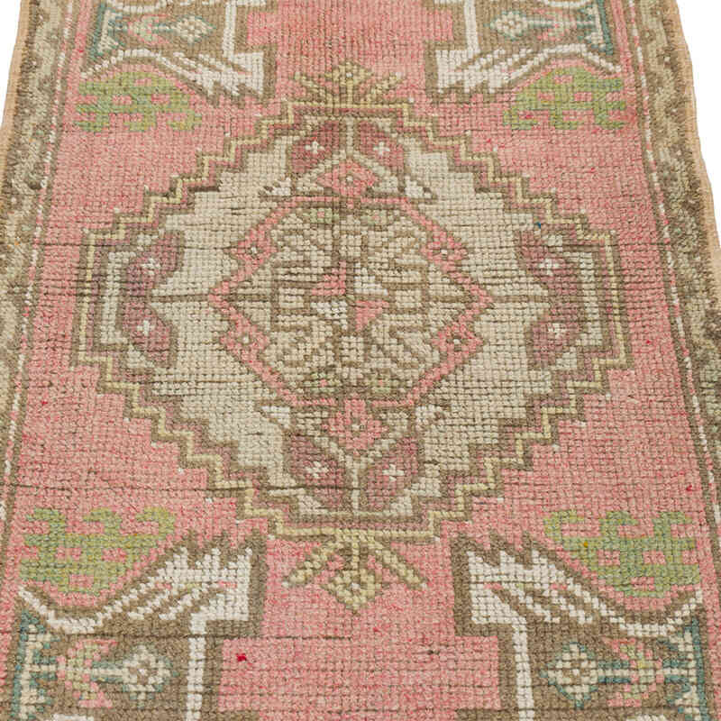 Vintage Turkish Hand-Knotted Rug - 1' 10" x 3' 1" (22" x 37") - K0080498