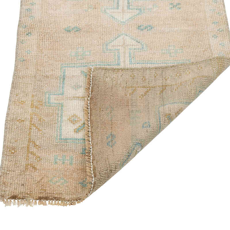 Alfombra Vintage Turca Anudada a Mano - 49 cm x 85 cm - K0080499