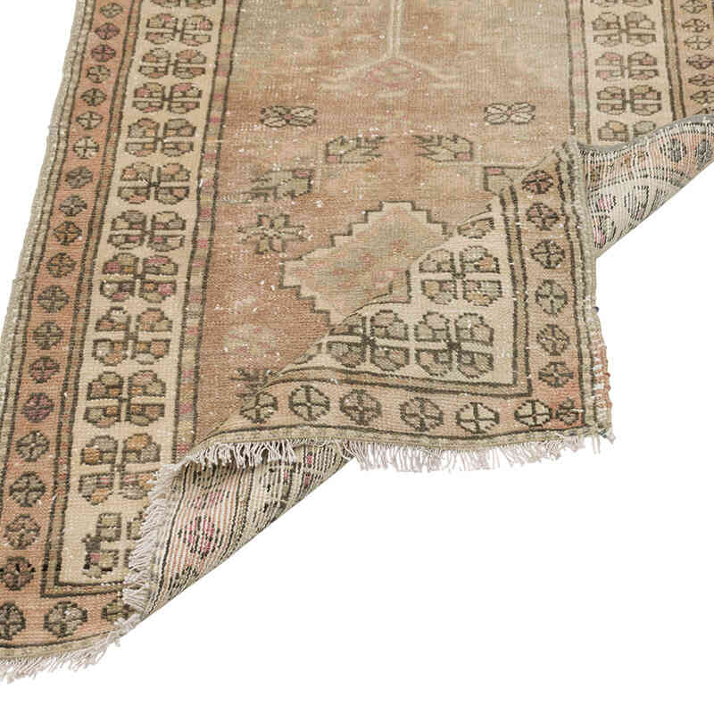 Vintage Turkish Hand-Knotted Rug - 2' 4" x 3' 3" (28" x 39") - K0080513