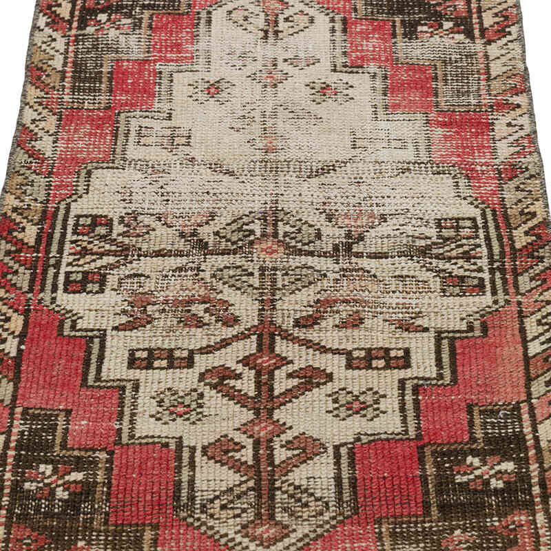 Vintage Turkish Hand-Knotted Rug - 1' 6" x 3' 2" (18" x 38") - K0080525