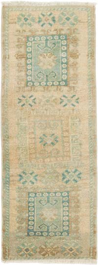 El Dokuma Vintage Halı - 37 cm x 97 cm