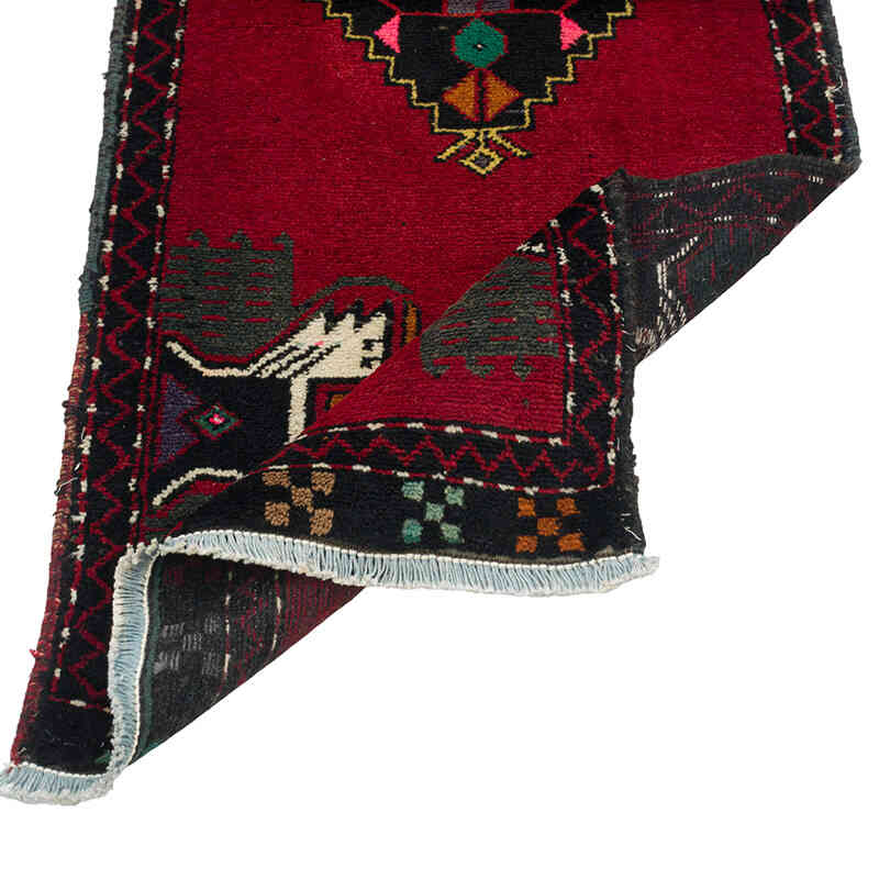 El Dokuma Vintage Halı - 50 cm x 133 cm - K0080542