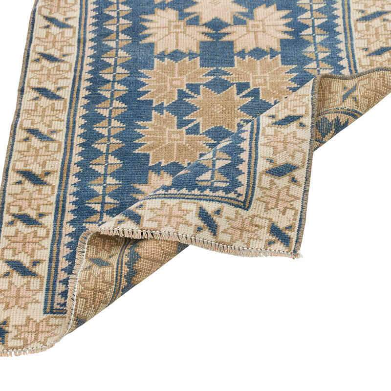 El Dokuma Vintage Halı - 53 cm x 75 cm - K0080561