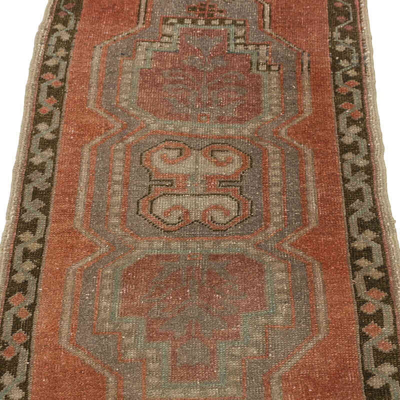 Vintage Turkish Hand-Knotted Rug - 1' 9" x 3' 1" (21" x 37") - K0080564