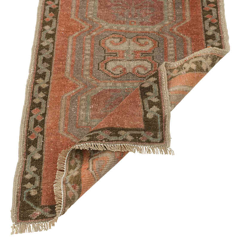 Vintage Turkish Hand-Knotted Rug - 1' 9" x 3' 1" (21" x 37") - K0080564