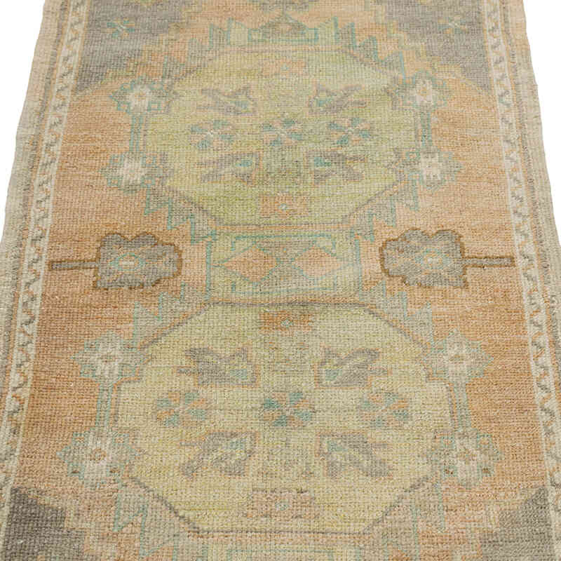 Vintage Turkish Hand-Knotted Rug - 1' 9" x 3' 4" (21" x 40") - K0080568