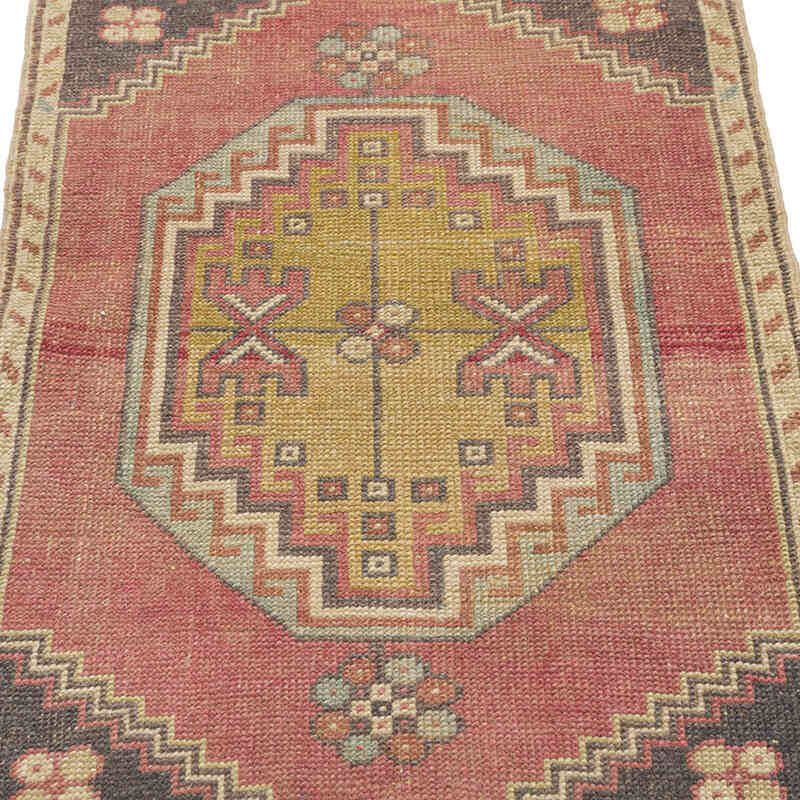 Vintage Turkish Hand-Knotted Rug - 1' 10" x 2' 9" (22" x 33") - K0080578